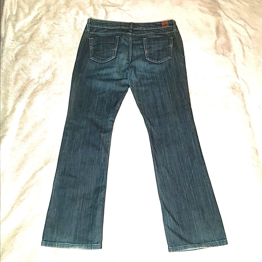 American Eagle True Boot Women's Blue Jeans - Size 10 Standard - Picture 8 of 14